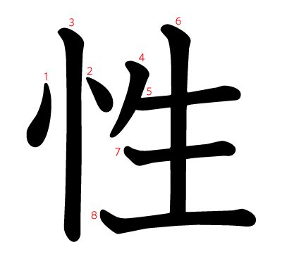 漢字 性|性的解釋